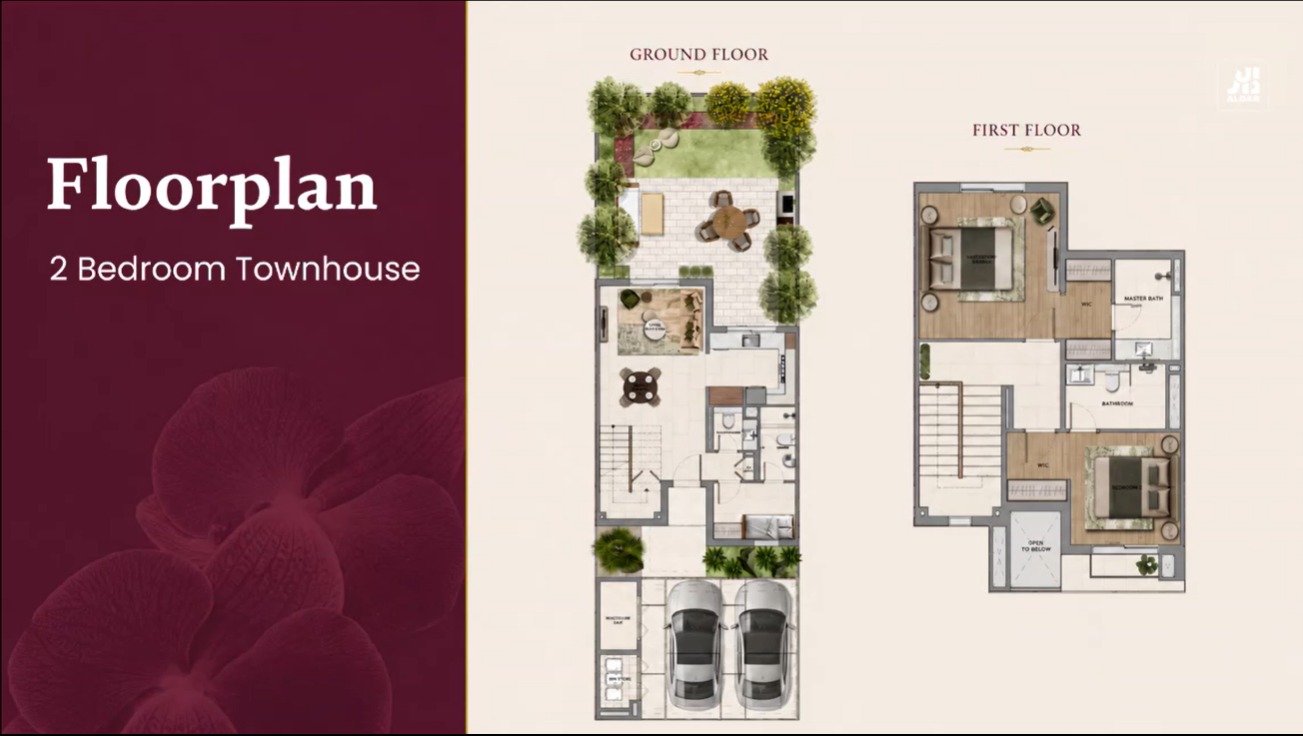 2 Bedroom Townhouse (Mid) - 2 BR TH - Mid