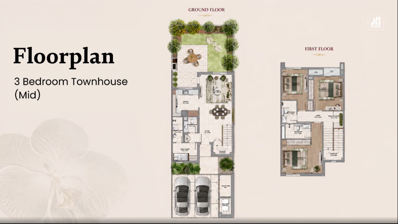 3 Bedroom Townhouse (Mid) - 3 BR TH - Mid